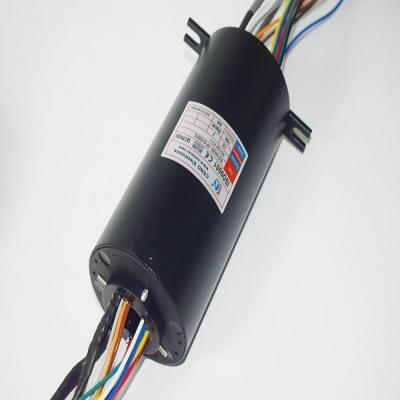 China 25.4mm Inner Bore 380VDC 300rpm Gigabit Ethernet Slip Ring for sale