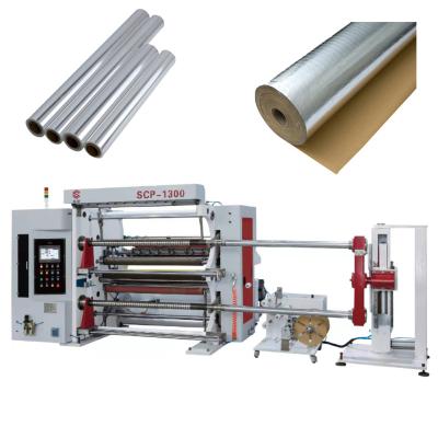 China Factory High Speed ​​Label PVC BOPP Plastic Film Paper Cutting Slitting Rewinding Machine for sale