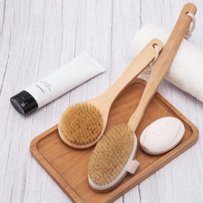 Chine Exfoliez-vous lisser la brosse naturelle de corps de Bath de peau pour le dos à vendre