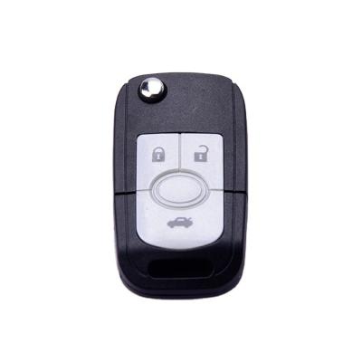 China XinWang 65*38*18MM BUI-CK 2 Protective Car Key Fob Buttons Blank Blade Auto Car Key Case Shell Remote Cover For Bu-type for sale