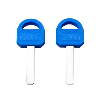 China Replace Car Key XinWang 53*21*5.5MM Custom Color Key Blank Design Various Colors Copper Keys Locksmith Supplies Top Best Quality Mute Keys for sale