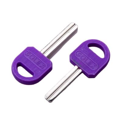 China Replace XinWang 53*21*5.5MM Locksmith Supplies Blank Keys Hot Selling Car Key High Quality Door Key Blanks Custom Design Fashion Color Mute Keys for sale