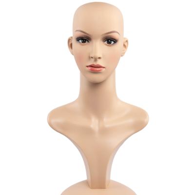 China Plus Size T1 Female Mannequin Wig Hat Glass Complexion Body Avatar Position Support Feature Hot Selling Display Material for sale