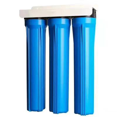 China Large Household Blue Water Filter Housing 20 Inch Multistage RO Water Purifier Filter for sale