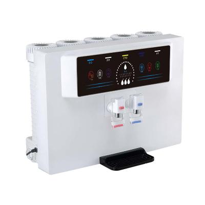 China 2021 New Household OEM Factory Hot Selling LCD Display Voice Emission Water UV Alkaline Cold and Hot Water RO Water Purifier Wholesale for sale