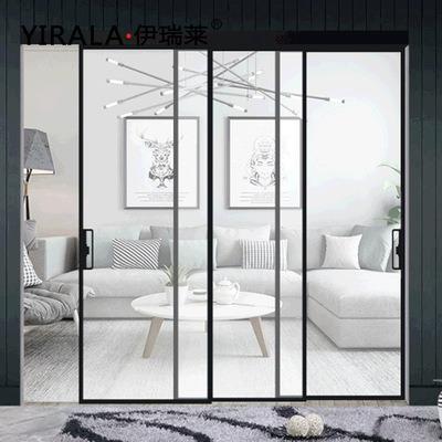 China Modern Manufacturer Supply Large Glass Sliding Patio Door Interior Aluminum Sliding Glass Door for sale