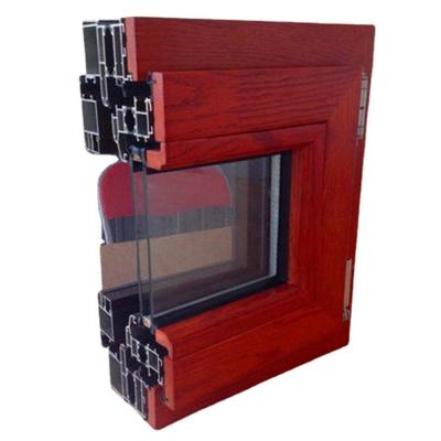 China Modern Aluminum Windows And Doors Windows Double Glazed Aluminum Clad Wooden Window for sale