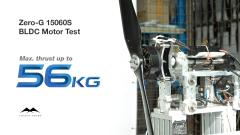 Furious Motor New Zero-G 15060S BLDC Motor with 56kg Thrust for VTOL Drone, UAV, Heavy Lift Drone
