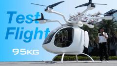 Furious Motor Multi Rotor Drone Lifts 95kg Payload