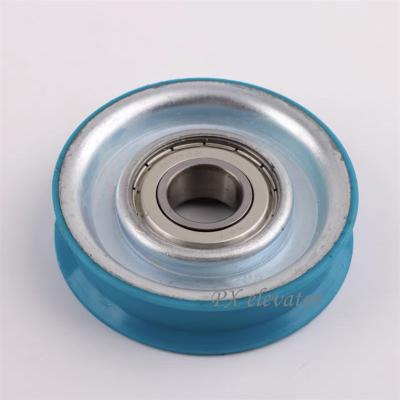 China Traditional xz otis elevator door parts elevator door hanger roller 85*20*6204 for sale