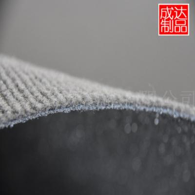 China Plain Polyester Hotel Show Material Non Woven Outdoor Striped Carpet For Flooring for sale