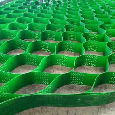 China Premium quality plastic geocell construction HDPE for road slope reinforcement and retaining wall for sale