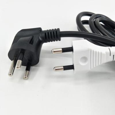 China Universal Home Appliance C13 C14 Plug 2pin 3pin Computer Thailand Power Cable Cord for sale