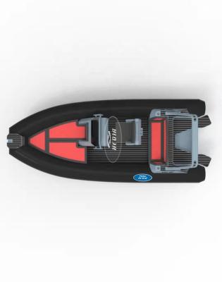 China Special design available on your request Aluminum Rib Boat 19ft Luxury Aluminum Deep V Hull Inflatable Sports Boat 560 Aluminum Rib for sale