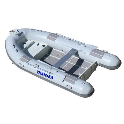 China Special design available on your request 10 transea pvc dull feet hypalon hull semi rigid inflatable rigido aluminum rib 300 boat boot for sale