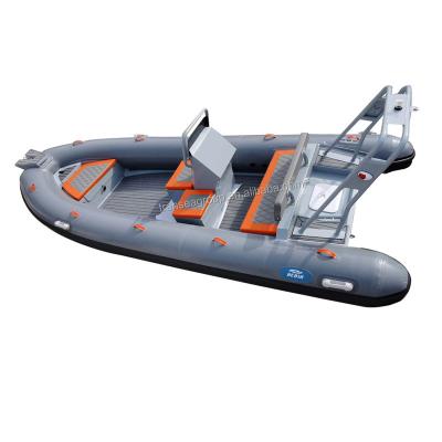 China Special design available on your request CE 480 Rib 480 yacht luxury speed rib boat hypalon aluminum hull 16ft inflatable boat for sale