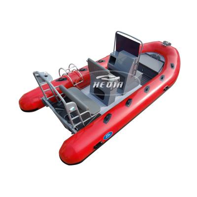 China Family Entertainment/Deep Hull Aluminum Hypalon/PVC RIB Inflatable Boats For Sale Military/Rescue 16ft RHIB 500V for sale