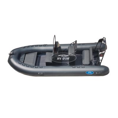 China Special design available upon your request 16 ft 5 m hypalon 500cm hypalon aluminum hull inflatable boat ripple boot for sale