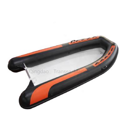 China Good Prices Fiberglass Small Rib Boat 360cm With Tube Cover For UV Resistance for sale