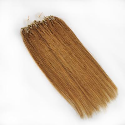 China Wholesale New Style Straight Blonde Micro Link Hair Extensions 613 for sale