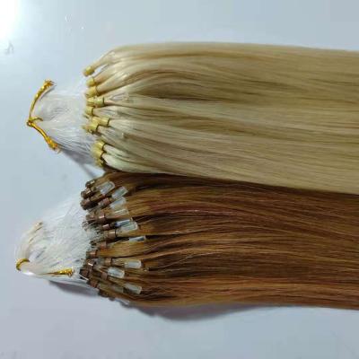 China Best Straight Selling Russian Micro Links Hair Extensions For Women for sale