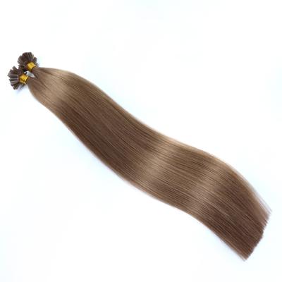 China Silky Straight Keratin U Tip Human Hair Extensions Top Quality 100% European Virgin Hair for sale