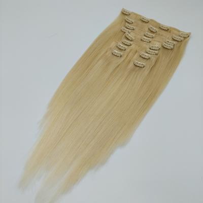 China Silky Straight Remy Hair Clip Ins Hair Extensions Cheap Wholesale Clip Ins Hair for sale