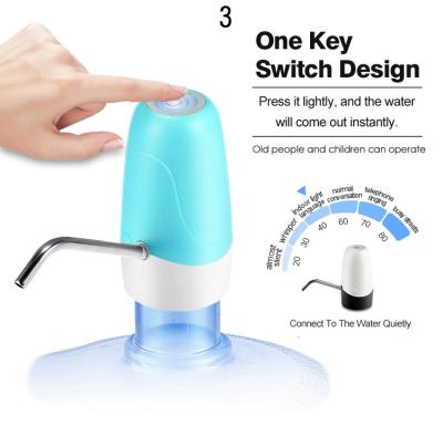 China Mini Portable Electric Hotel Water Dispenser USB Rechargeable Desktop Water Dispensers for sale