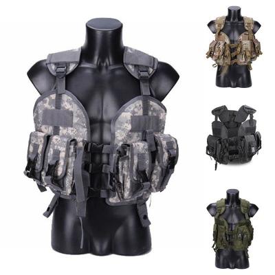 China 600D Nylon Tactics 97 Seal Tank Top Molle System Beach Top Outdoor Sports Hunting Team Building Game Shooting Tank Top With Water Bag for sale