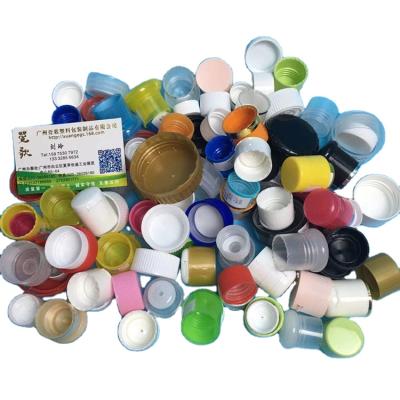 China Non Spill Plastic Manufacturers Pe Plastic Pet Bottle Small Cap 28mm for sale