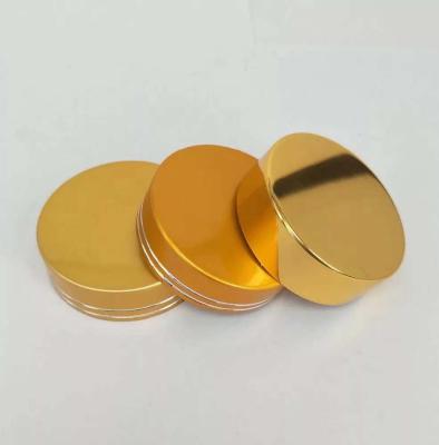 China Non Spill 38mm 43mm 53ml 63mm 70mm 82mm Metal Twist Off Lids 2oz Glass Jar With Metal Lid for sale