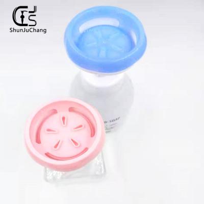 China Non Spill Manufacturers Supply 40 Teeth 42 Teeth 58 Teeth White Flower Shape Foam Pump for sale