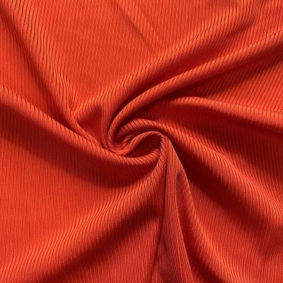 China Rib Shrink-Resistant Polyester Knit Polyester Spandex Wholesale High Wide Stretch Stretch Rib Knit Sweater Dress Fabric for sale