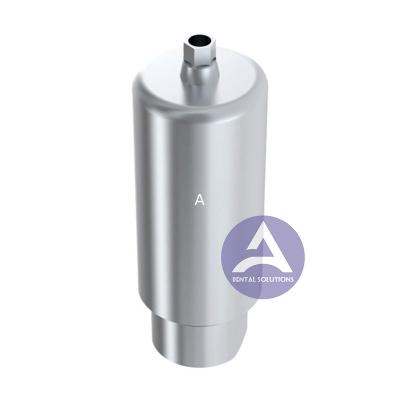 China Hiossen GS(TS)® Implant Internal Titanium Premill Blank 10mm Engaging NP Mini/ RP Regular Custom Abutment for sale