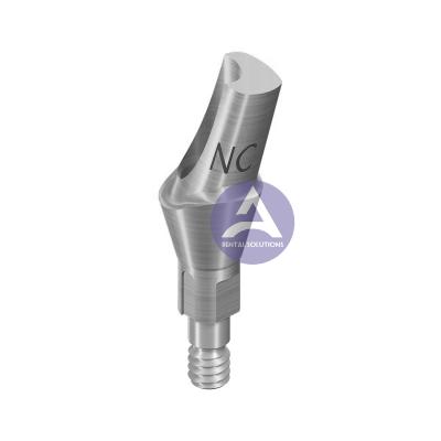 China ITI Straumann Bone Level® Titanium Angled Anatomic Abutment  NC 3.3mm 15° Degree, GH 2mm/3.5mm for sale