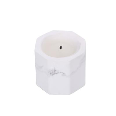 China Wholesale Luxury Marble Candle Jar Fragrance Luxury Marble Candle Jar Holiday Factory Private Label Christmas Cotton Wick Home Decoration Soy Wax for sale