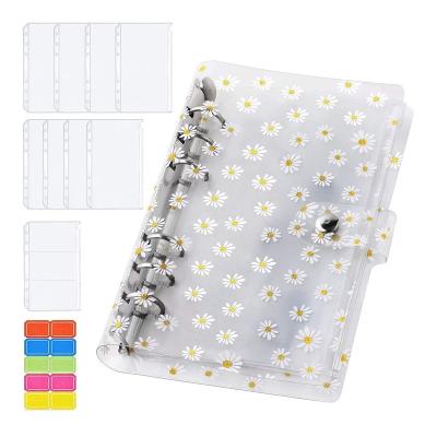 China Mini Magnetic Cash Planner Notebook Budget Binder with Zipper Envelopes for sale