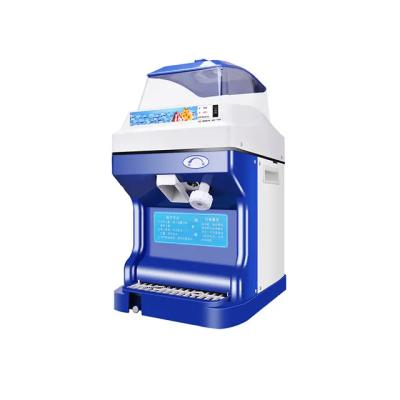 China Industrial Electric Commercial Ice Cube Shaver Snow Crusher Hotel Semi-Automati Ice Machine Ice Block Shaver Maker for sale