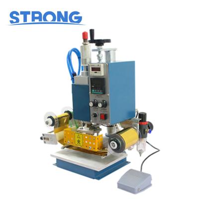 China Factory Semi-automatic Hot Stamping Aluminum Foil Embossing Machine 10*13CM for sale