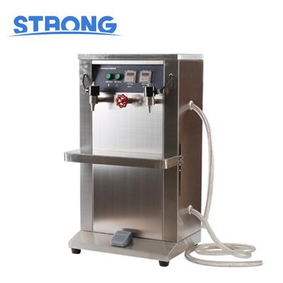 China YK-10 Double Beverage Nozzles Filling Electric Liquid Quantity Filling Machine for sale