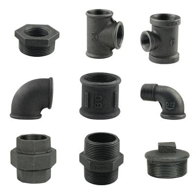 China LINE Banded and Beaded Black STEAM.AIR.WATER.GAS.OIL PIPE LINE.WATER PIPE Fittings China Manufacturing Pipe Malleable Iron Pipe Fittings Names Parts for sale