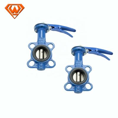 China General Marine Flange Water Iron Butterfly Valve Exporters Trigger Valleys Butterfly Valve for sale