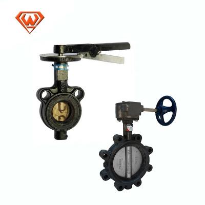 China General Butterfly Valve Exporter Manual Casting Iron Butterfly Valve for sale