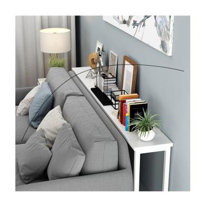 China Easy Assemble Cafe Sofa Middle Side Table Durable Wooden With Metal Legs Living Room Furniture Home Office Ministry Building for sale