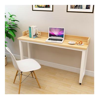 China Easy assemble high quality wooden laptop bed table with wheels for sale