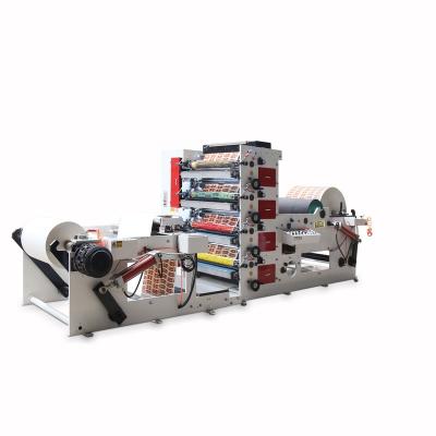 China Coffee Paper Cup Print Machine 120 M/Min Production Capacity Automatic for sale