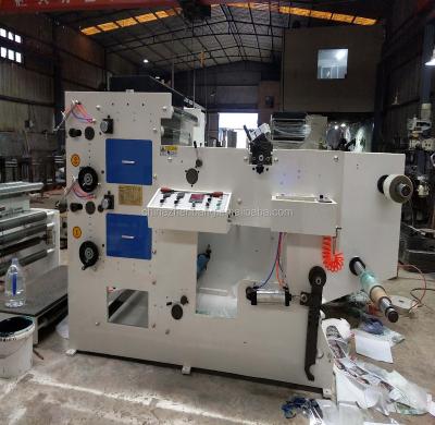 China Flexographic Printing Machine (ZB-650- 2C) Semi-Automatic Single Color zu verkaufen