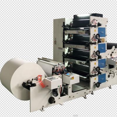 China Flexo Paper Bag Printing Machine Letterpress Plate Type Semi-Automatic zu verkaufen