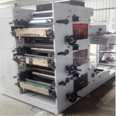 China ZBRY-520 Semi-Automatic Aluminium Foil Printing Machine 2 Colors Flexo Printer for sale