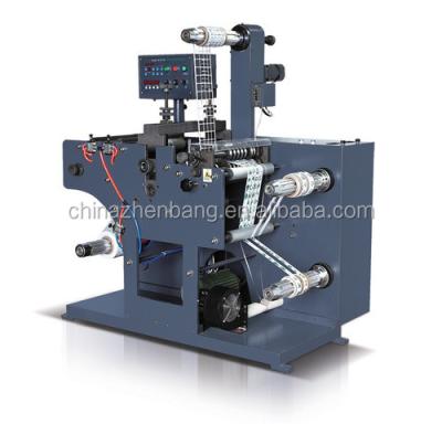 中国 ZB-420G small adhesive tape label rotary die cutting machine with slitting function 販売のため